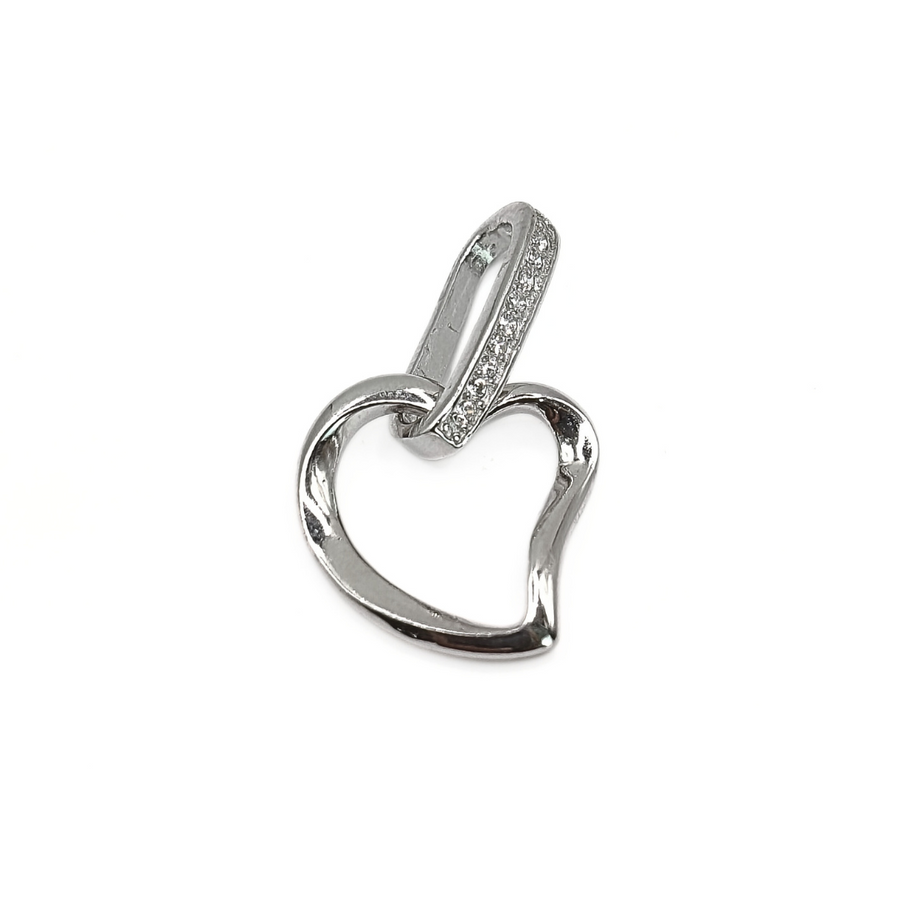 Asymmetrical Heart Pendant 1.68 g
