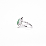 Dragonfly Emerald Ring 15 mm / 3.64 g