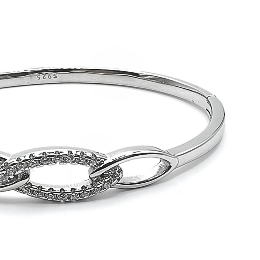 Entwined Sparkle Kada OPENABLE / 13.38 g