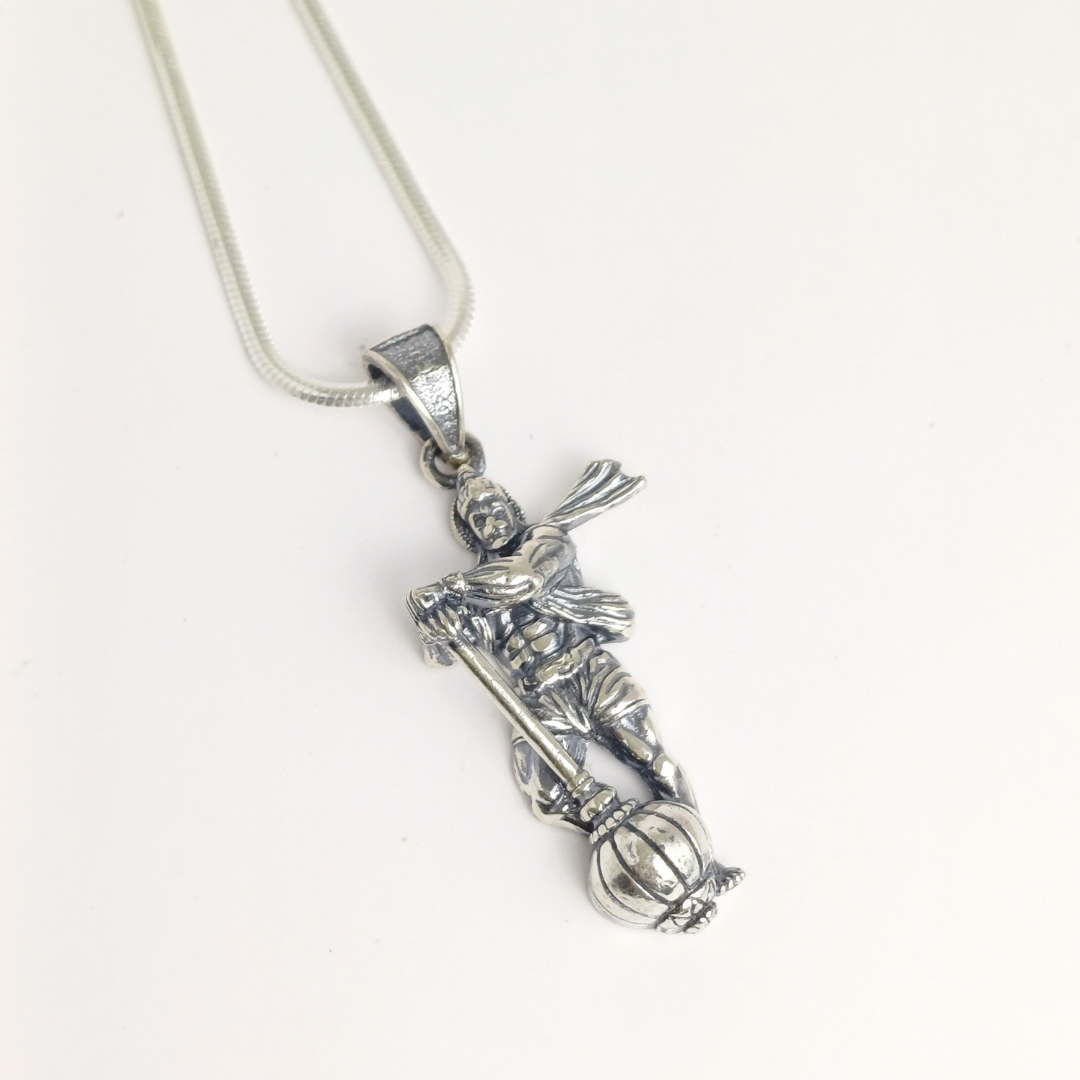 Hanuman Standing With Gada Pendant
