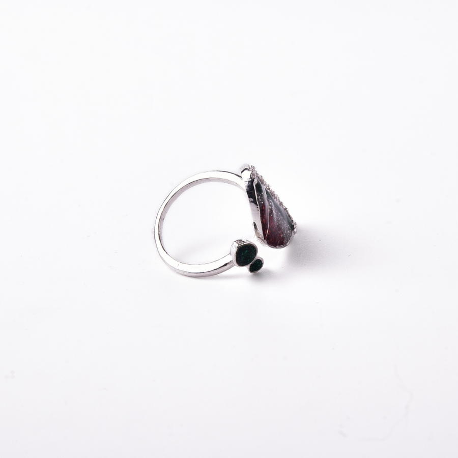 Jeweled Monarch Ring Free Size / 4 g