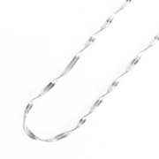 Ribbon Twist Chain 18 inches / 5.59 g