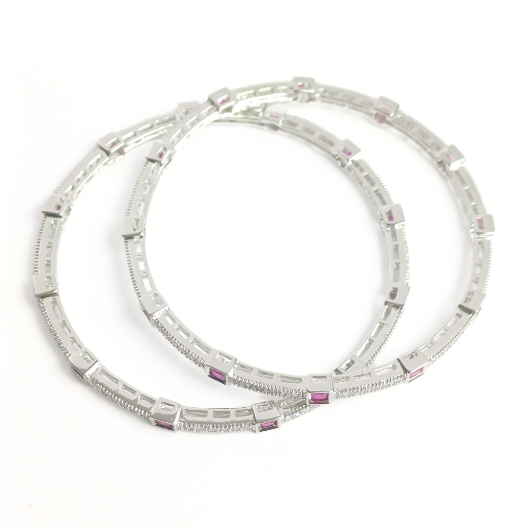 Ruby Glow Bangles