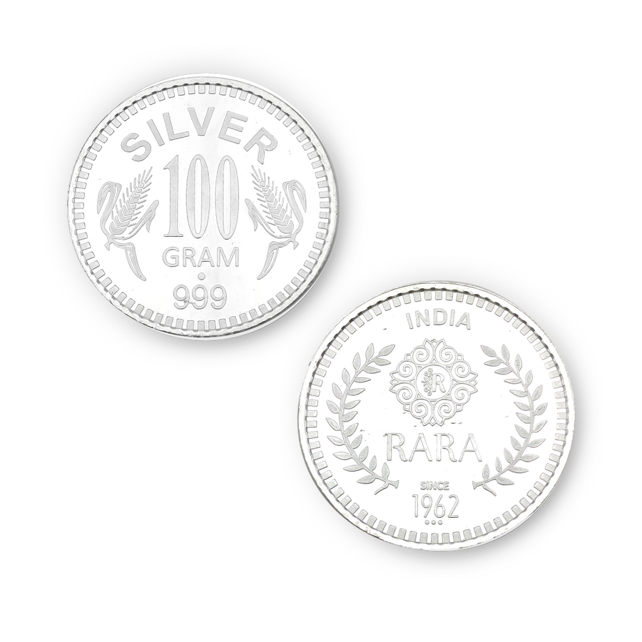 100 gram Silver Coin 100 g