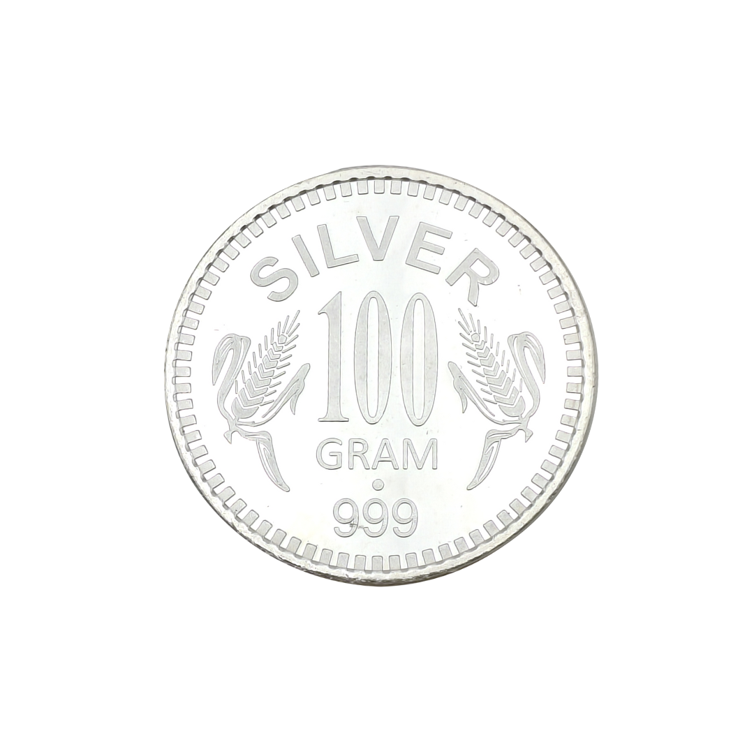 100 gram Silver Coin 100 g