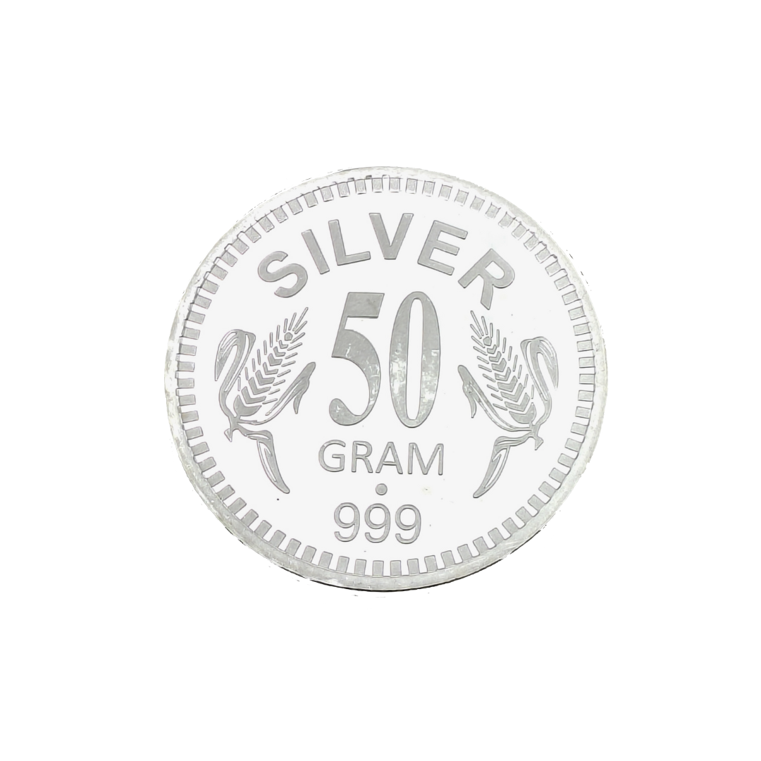 50 gram Silver Coin 50 g