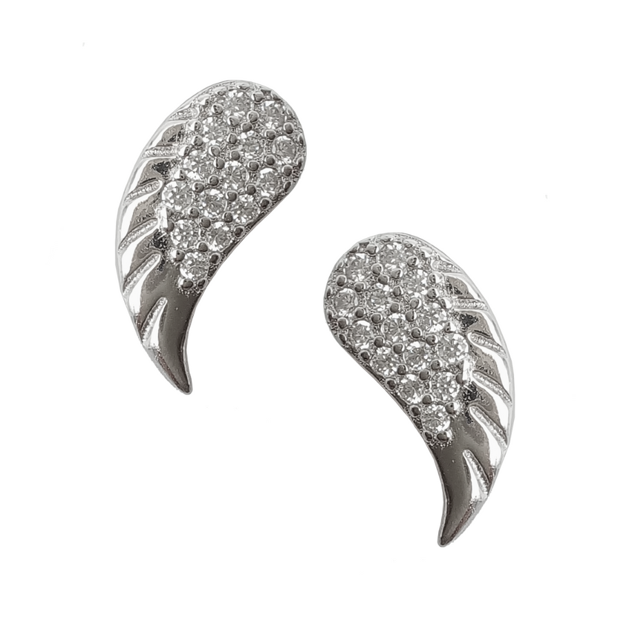Angel Wing Studs Free Size
