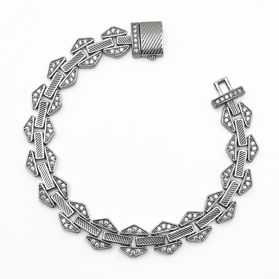 Apex Pavé Bracelet 203 mm / 32.07 g