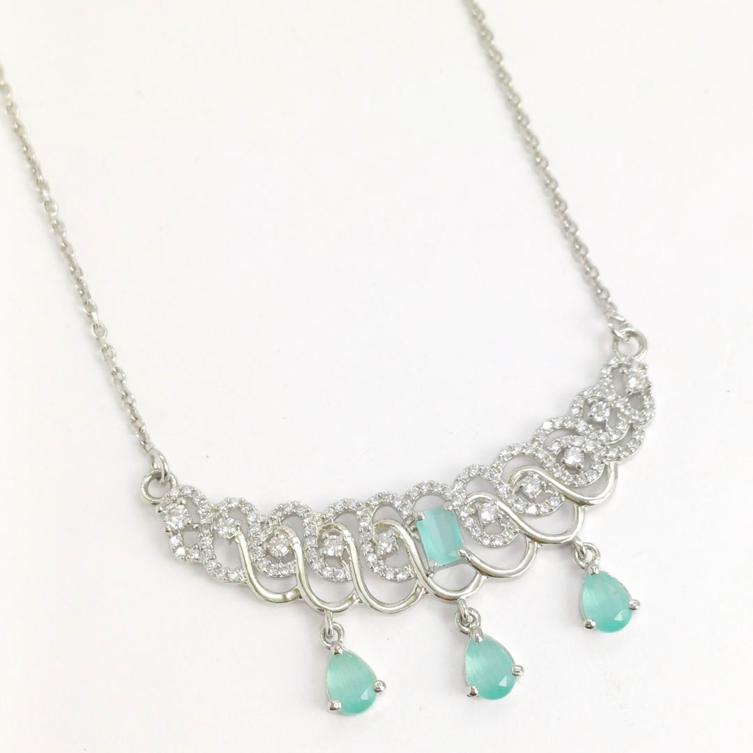 Aqua Dew Necklace Set 16.985 g