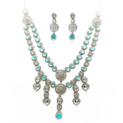 Aqua Royale Necklace Set 82.07 g