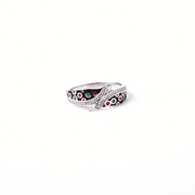 Art Deco Dot Ring 18 mm / 3.1 g