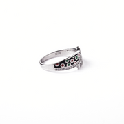 Art Deco Dot Ring 18 mm / 3.1 g