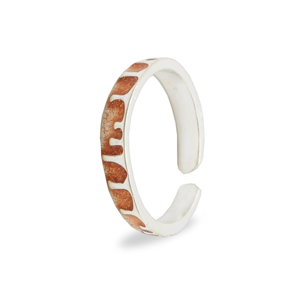 Artistic Drip Toe Rings FREE Size / 2.7 g