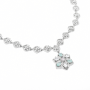 Aurora Bloom Necklace Set 38.03 g