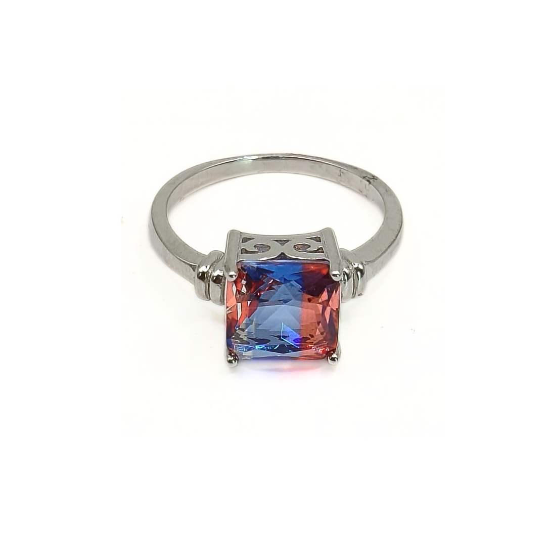 Aurora Solitaire Ring 12 mm / 2.6 g