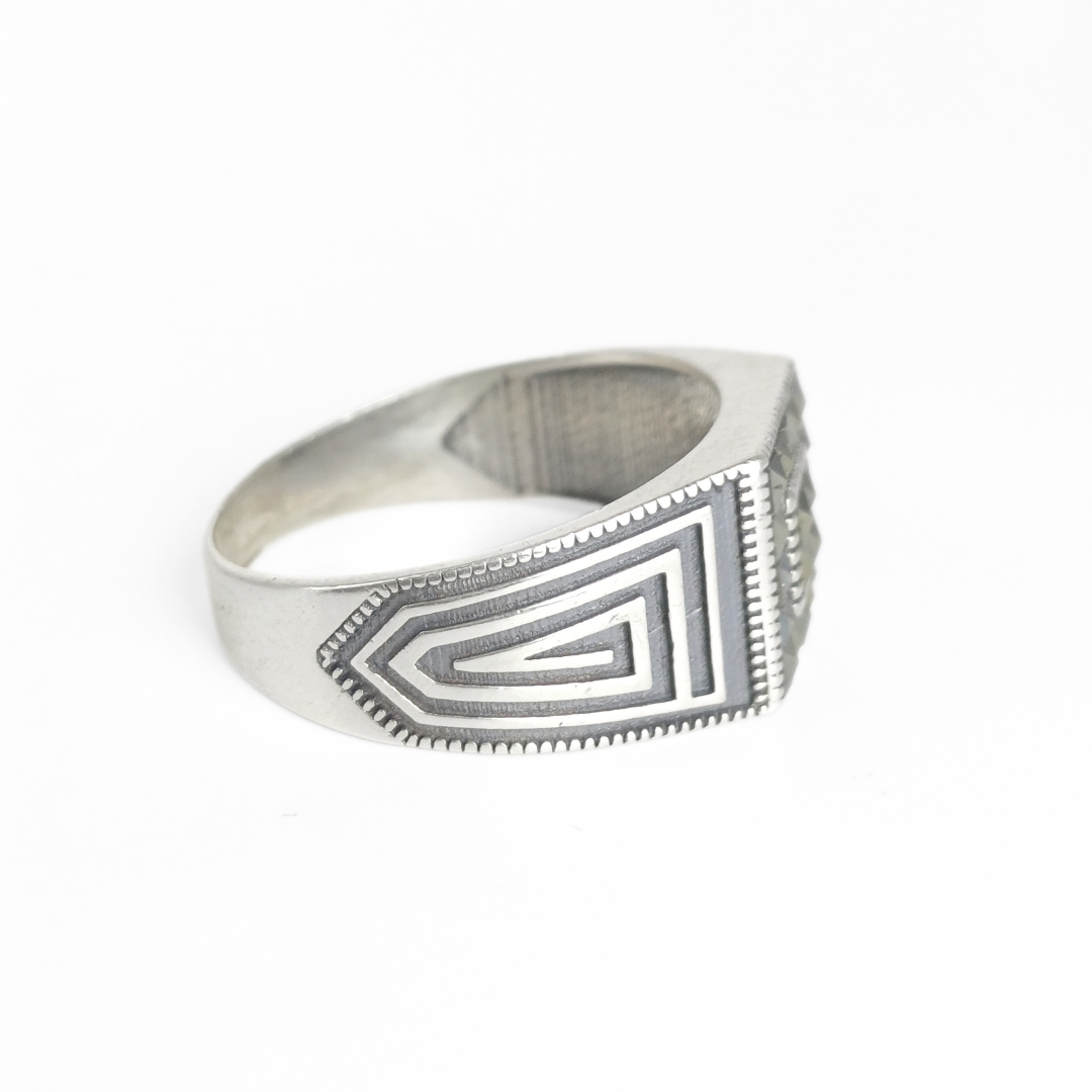 Aztec Shine Ring 25 mm / 5.18 g