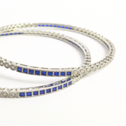 Azure Prism Bangles 71 mm / 20.52 g