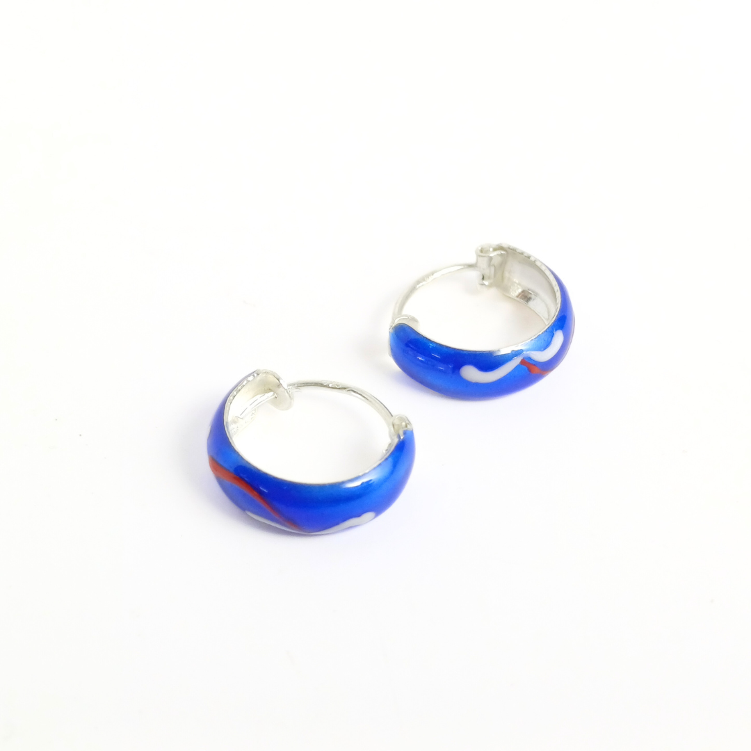 Azure Wave Hoops 1.23 g