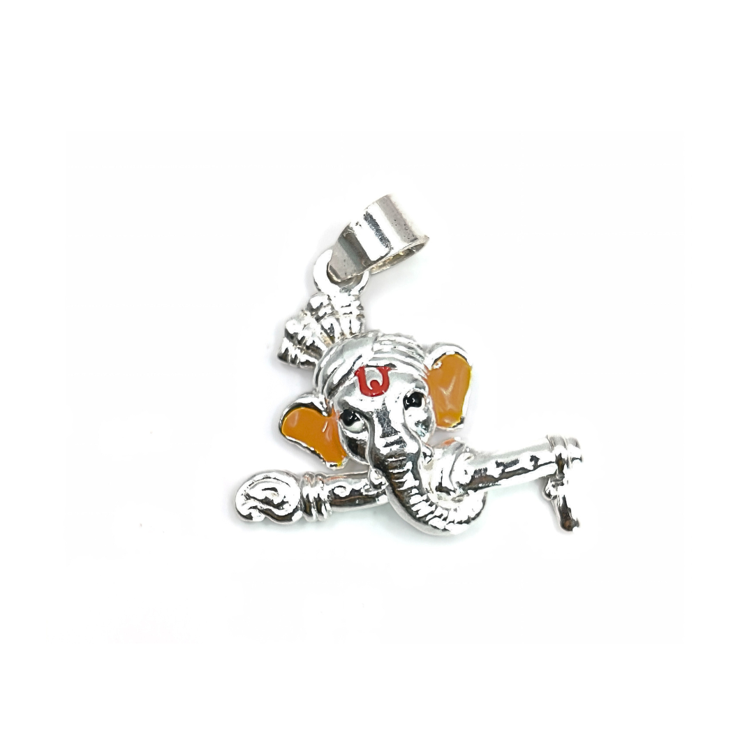 Bansuri Ganapati Pendant Free Size