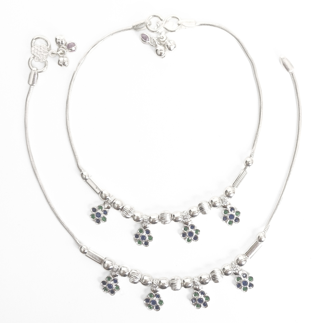 Beaded Bloom Payal 267 mm