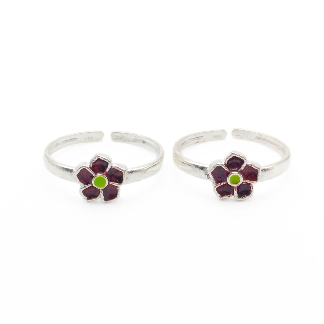Berry Bloom Toe Rings FREE Size