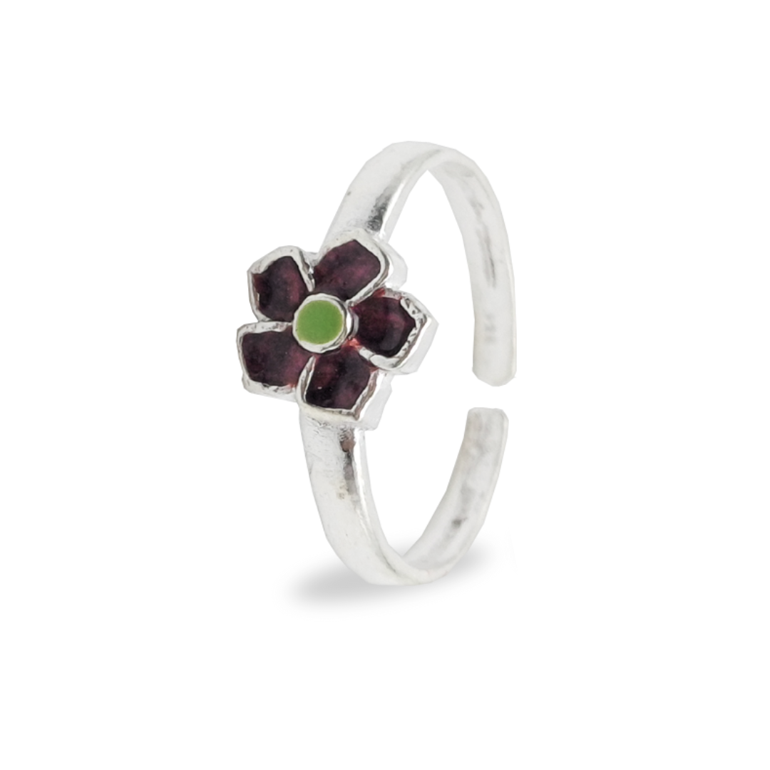 Berry Bloom Toe Rings FREE Size / 2.06 g