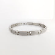 Blades Of Silver Bracelet 203 mm