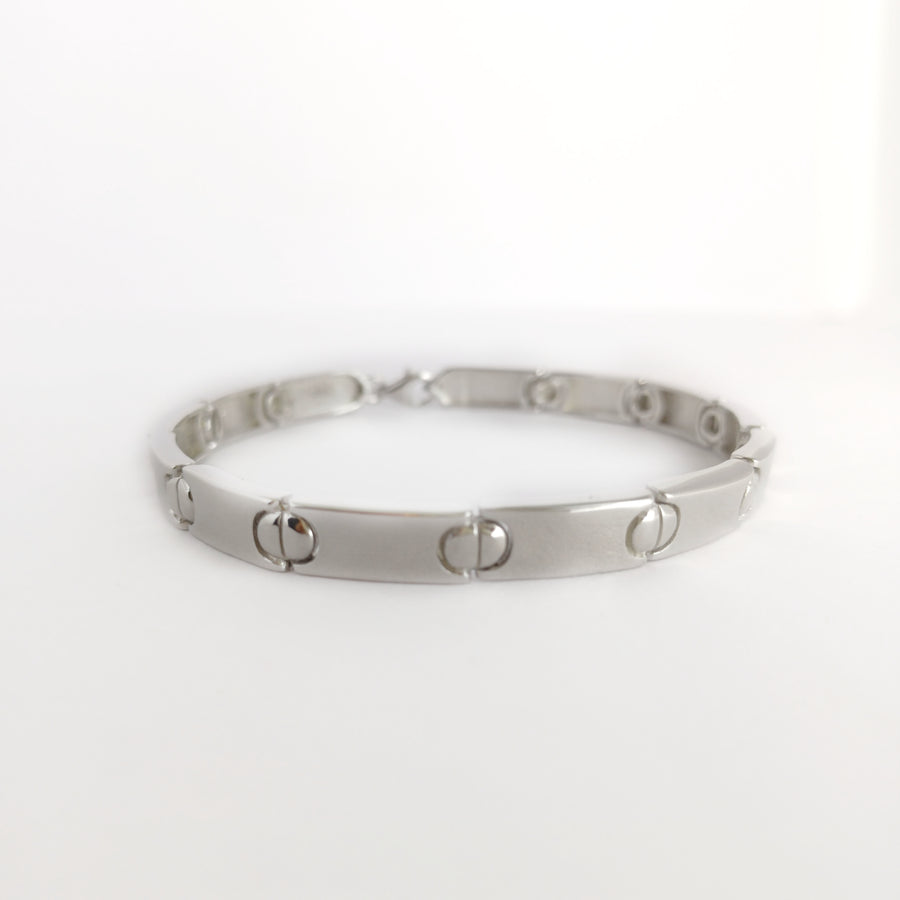 Blades Of Silver Bracelet 203 mm