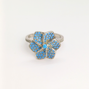 Bloom Blue Ring 15 mm / 3.89 g