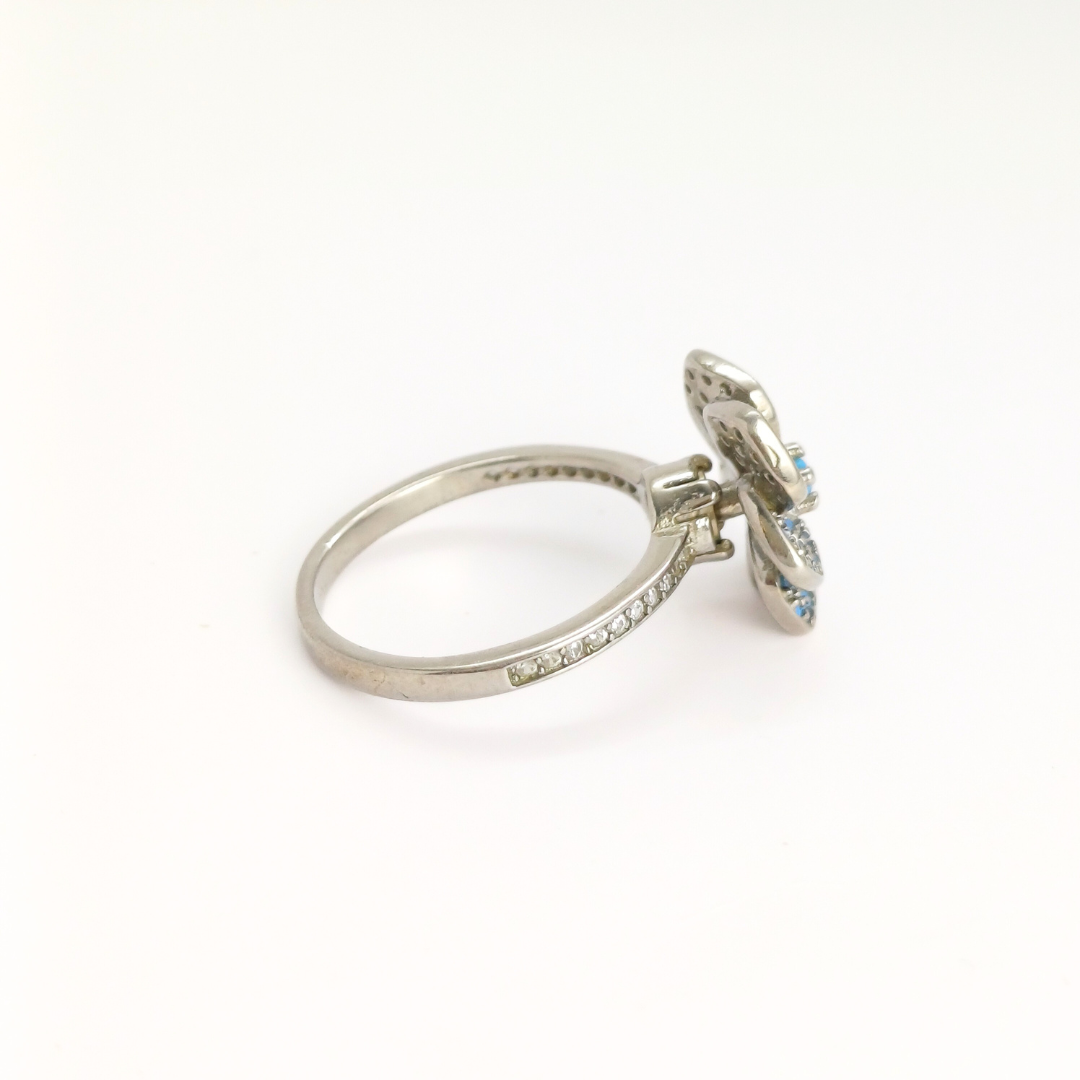 Bloom Blue Ring 15 mm / 3.89 g