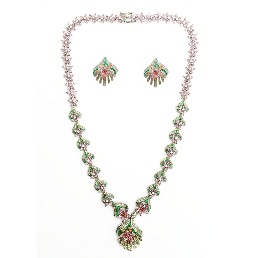 Blossoming Garden Necklace Set 51.03 g