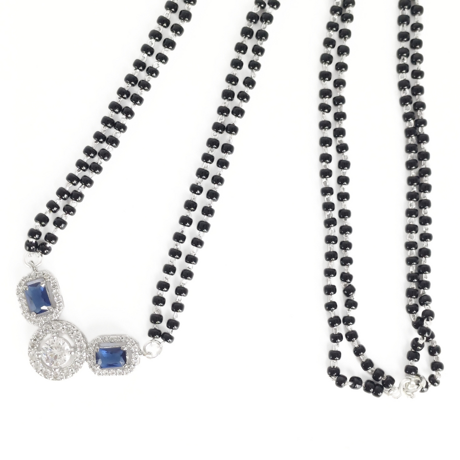 Blue Hue Mangalsutra 18 inches / 11.25 g