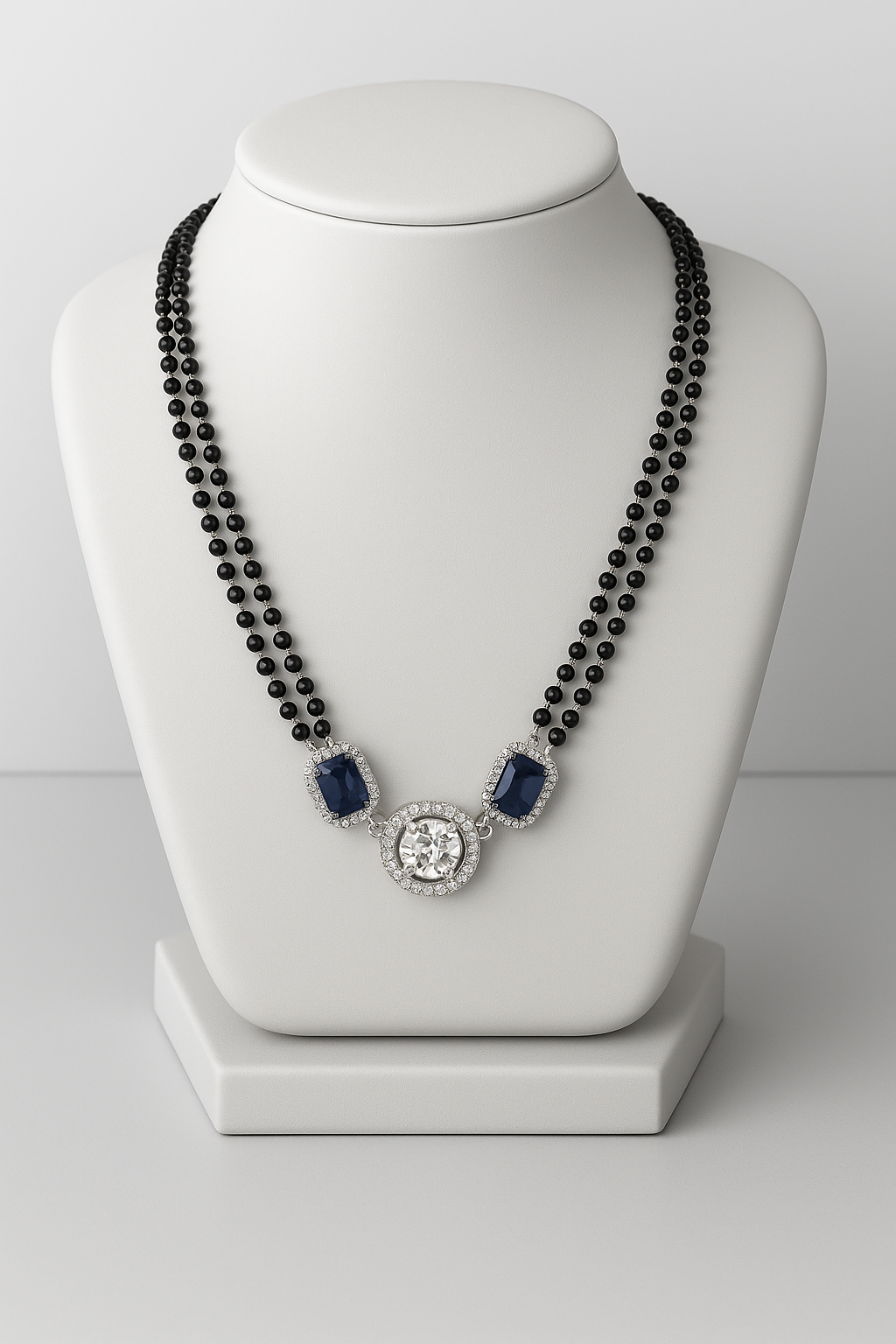 Blue Hue Mangalsutra 18 inches / 11.25 g