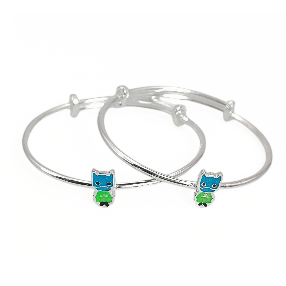 Blue Owl Bangles Adjustable / 11.54 g
