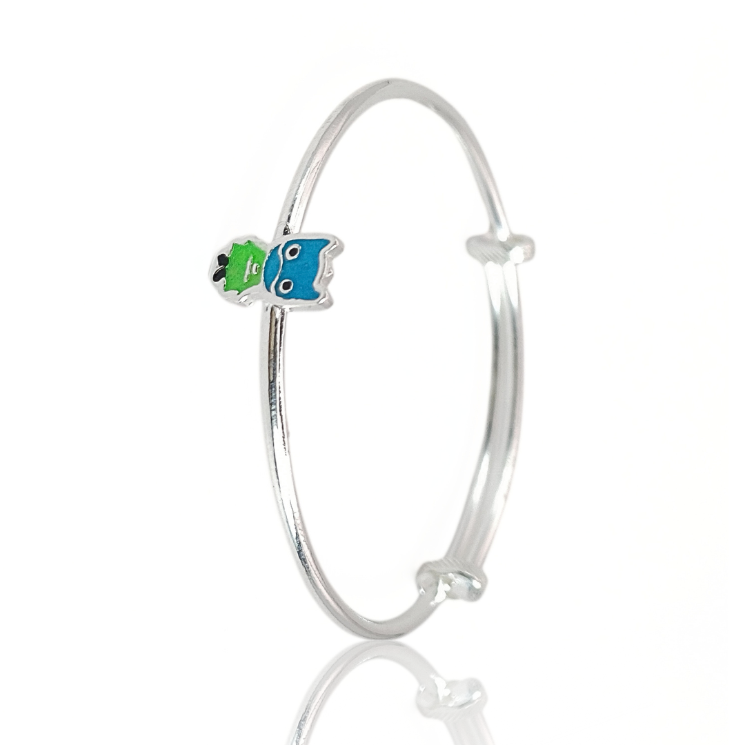 Blue Owl Bangles Adjustable / 11.54 g