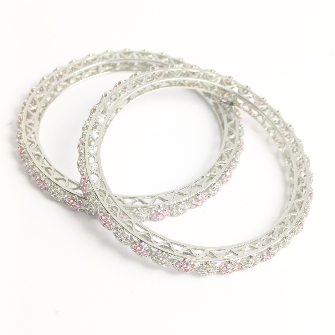 Blushing Bloom Bangles 66 mm / 39.53 g