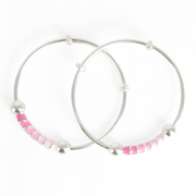 Blushing Blooms Baby Bangles Adjustable / 14.1 g
