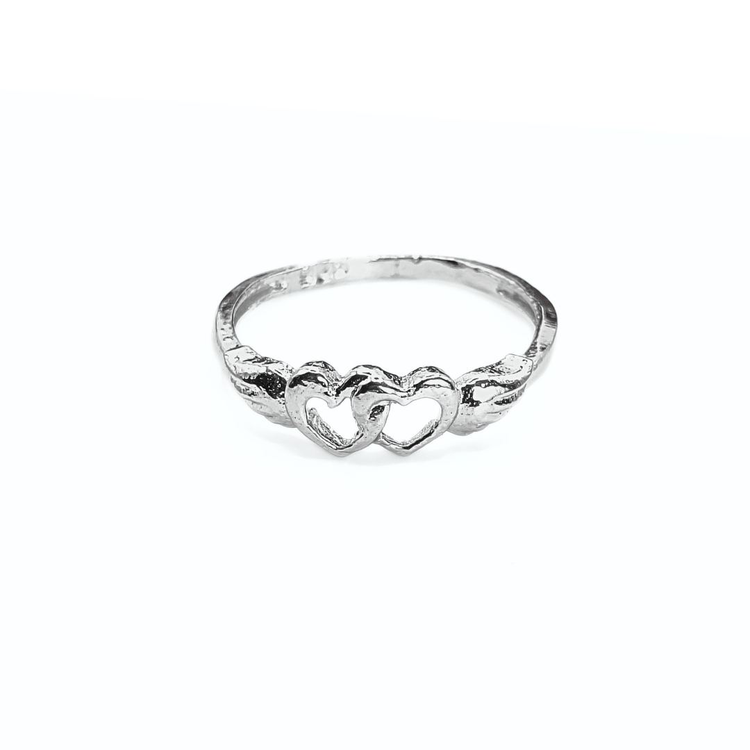Bonded Hearts Ring 12 mm / 0.96 g