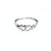 Bonded Hearts Ring 12 mm