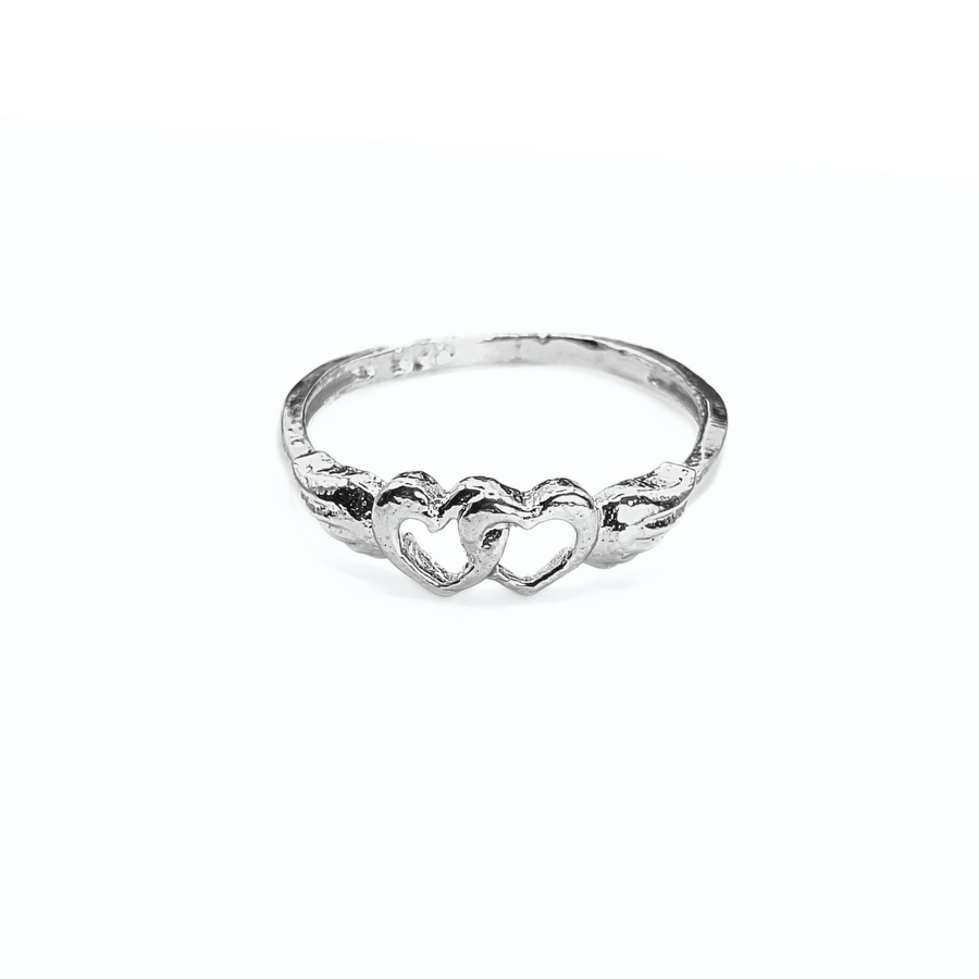 Bonded Hearts Ring 12 mm