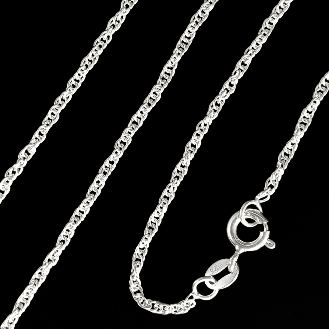 Braided Gleam Chain 18 Inches / 2.52 g