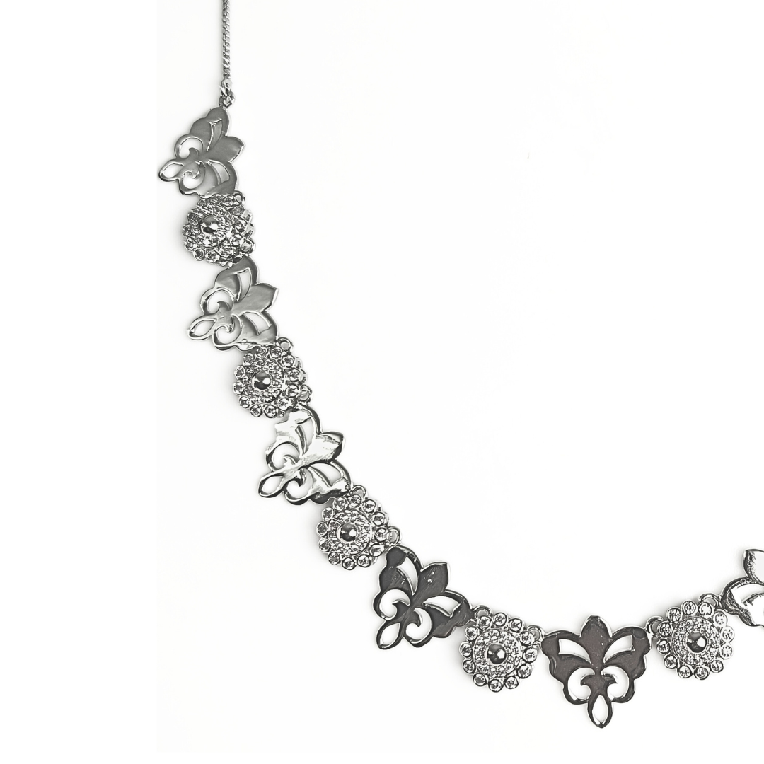 Butterfly Bloom Necklace Set 25.93 g