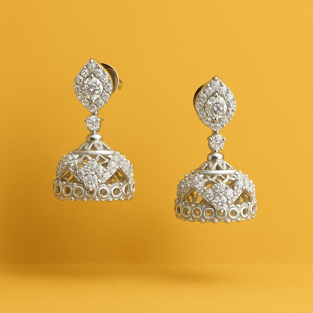 Celestial Jhumka Free Size / 3.73 g