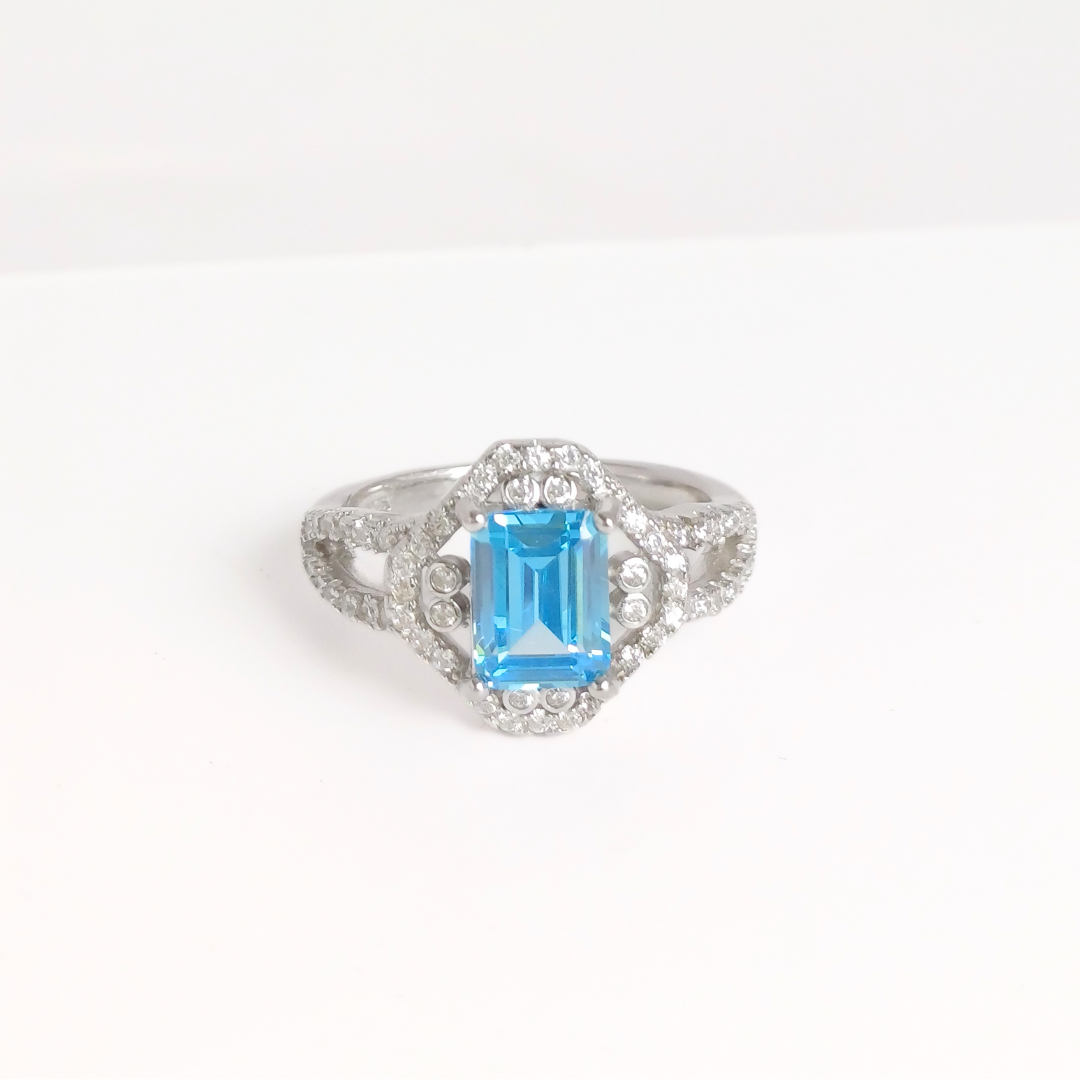 Cerulean Skies Ring