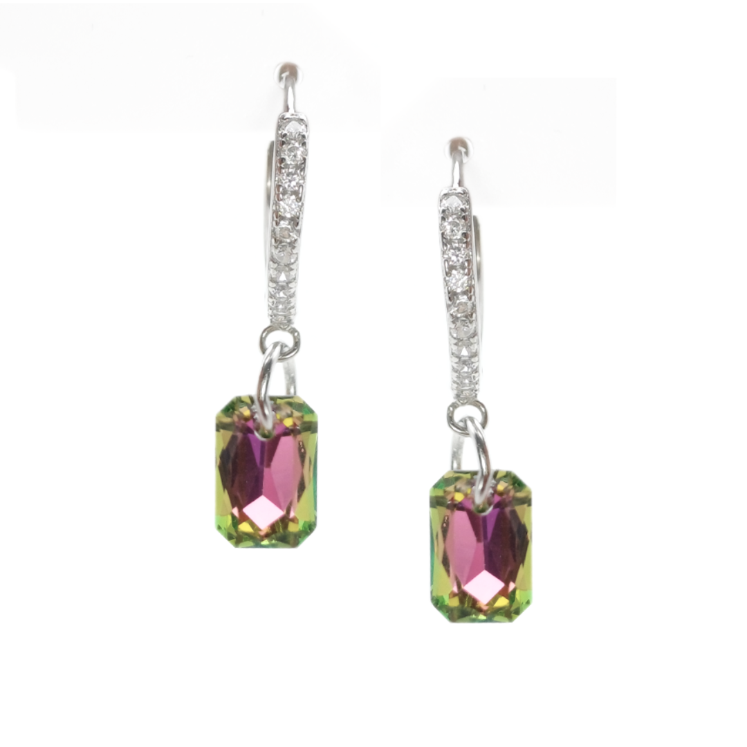 Chroma Cube Sparkle Hoops Free Size
