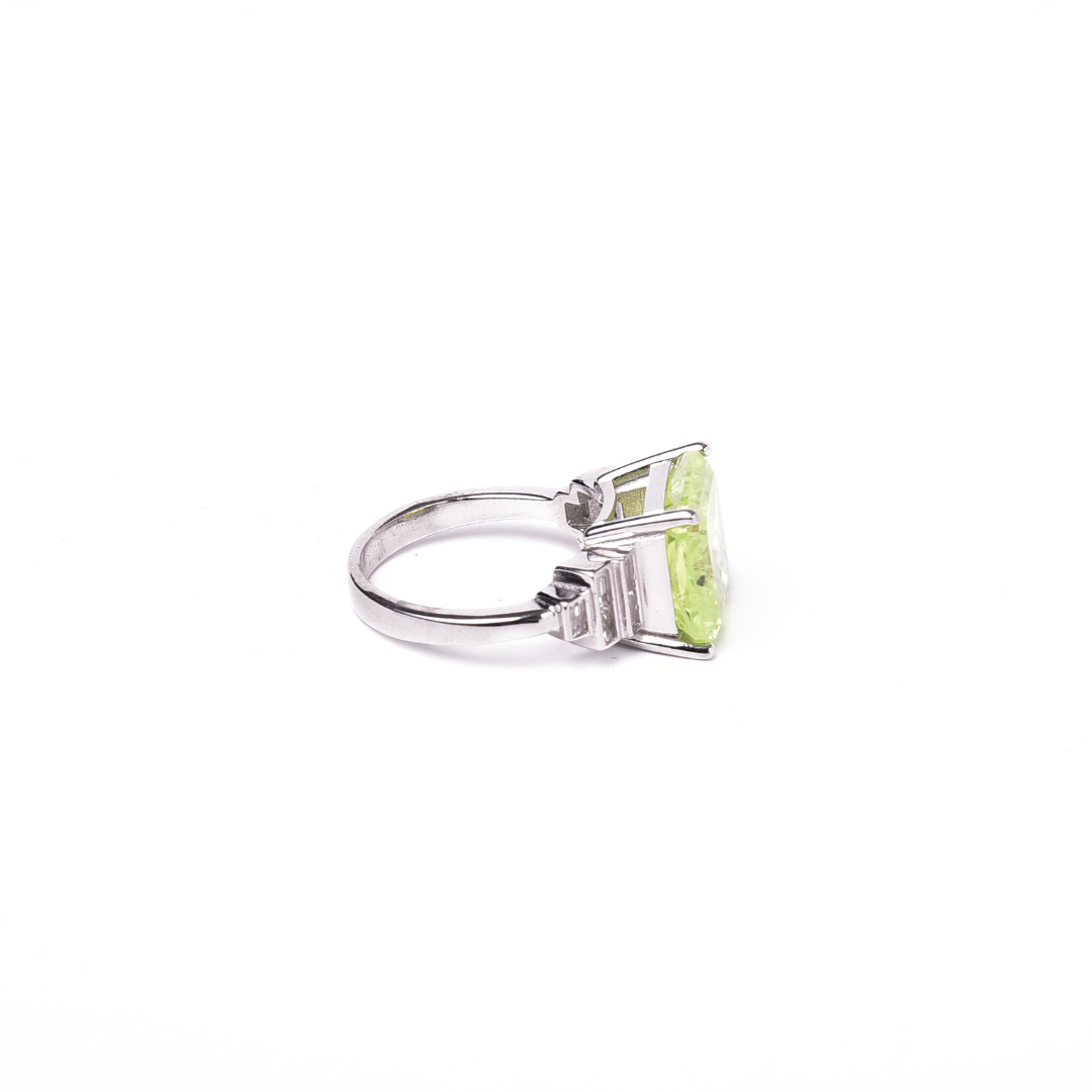 Citrine Glow Ring 17 mm / 7.22 g