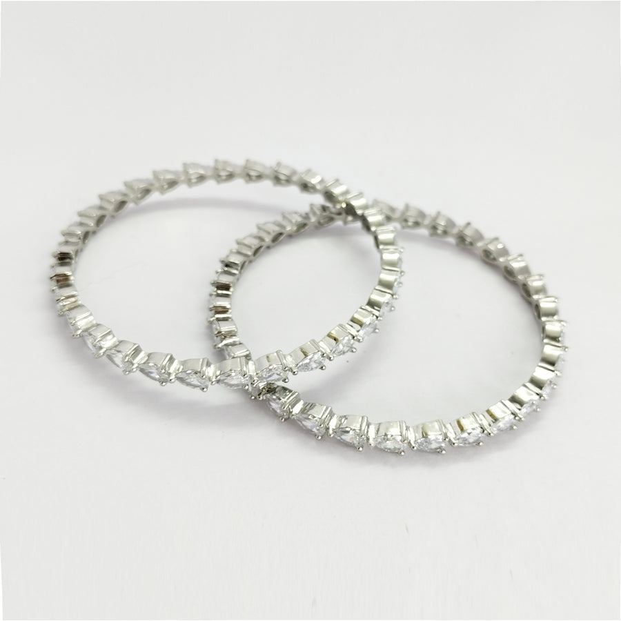 Clear As Ice Bangles 68 mm / 36.67 g