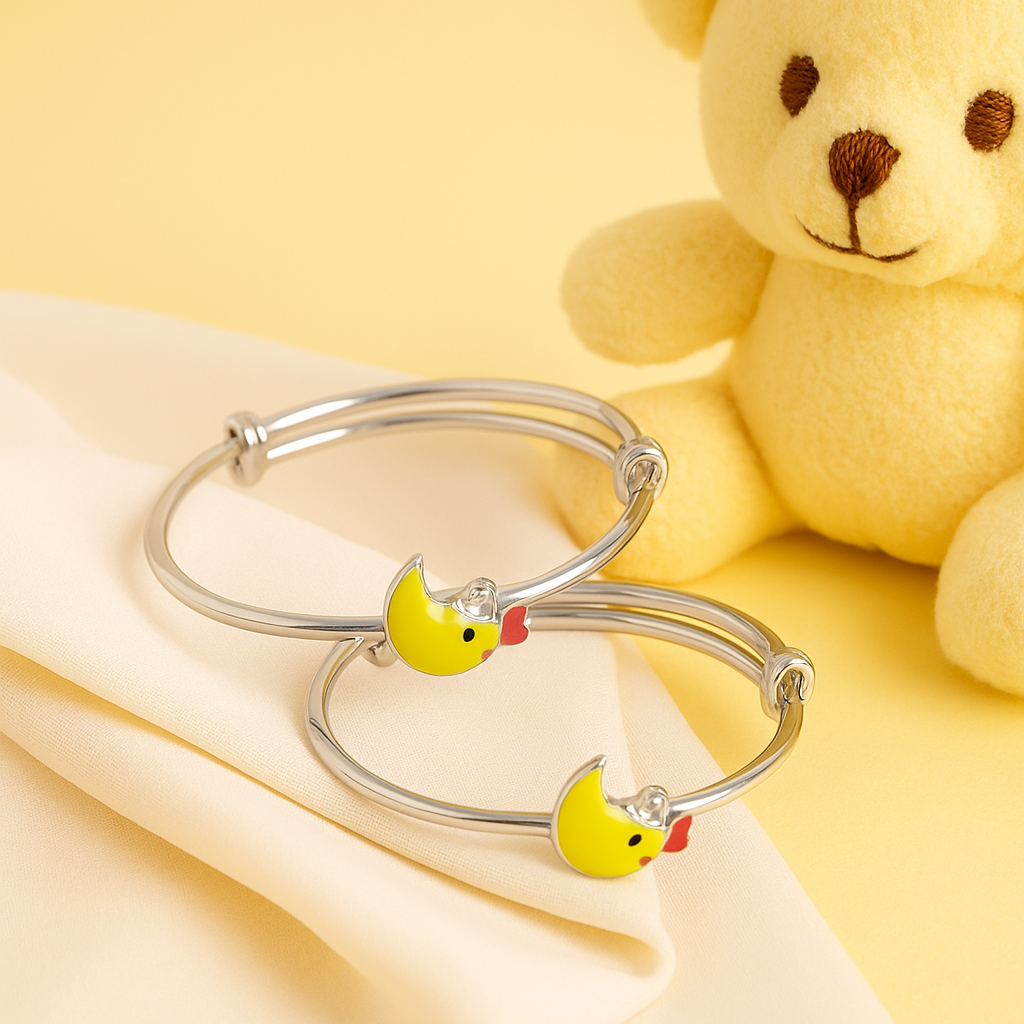 Clucky Charm Baby Bangles Adjustable / 13 g