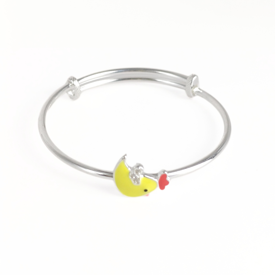 Clucky Charm Baby Bangles Adjustable / 13 g