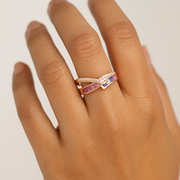 Colour Swirl Ring